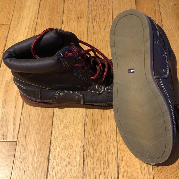 Kids' Tommy Hilfiger Ankle Lace-Up Boots - Picture 2 of 9